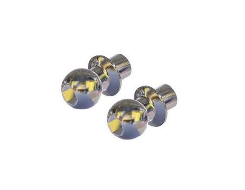 Sfere acciaio indurito con - in,