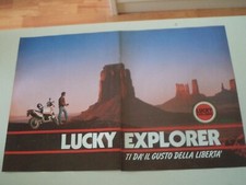 advertising Pubblicità 1993 MOTO CAGIVA ELEFANT 900 IE LUCKY EXPLORER