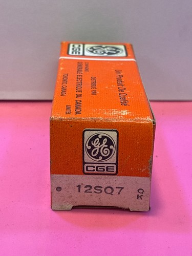 Cge 12sq7 vacuum tube - cge,
