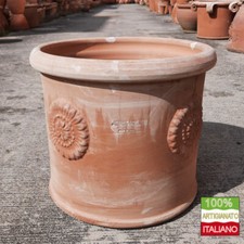 Bettini deruta vaso cilindro - deruta,