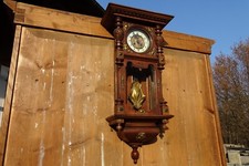 c.1890 KIENZLE EPOCA FONDAZIONE 79 cm OROLOGIO A PENDOLO OROLOGIO DA PARETE regolatore orologio noce ottone