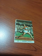 Fig. sticker #213 Olimpiadi Filalbo 1960 I. Yaunzeme (U.R.S.S.) Javelin Throw 