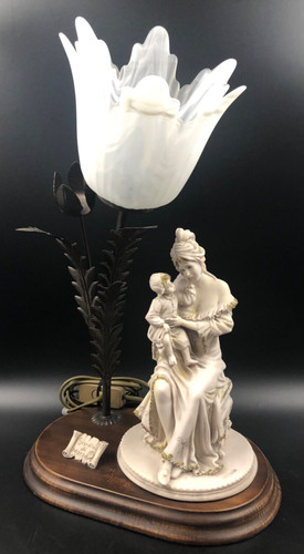Statua lamp lady lampada - lady,
