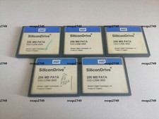5PCS WD SILICONDRIVE 256MB CF