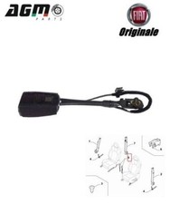 AGGANCIO CINTURE SICUREZZA ANTE ORIGINALE FIAT 500X ALFA JEEP RENEGADE  52040912