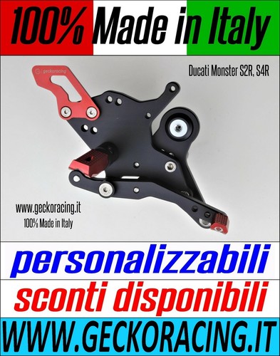 Pedane arretrate regolabili - pedane,