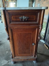 Comodino vintage piano in