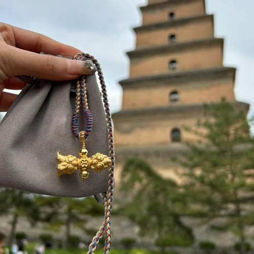 Collana campana stile etnico