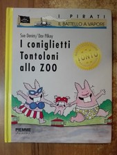 Damin Pilkey I CONIGLIETTI TONTOLONI ALLO ZOO Piemme Battello a vapore Pirati 14