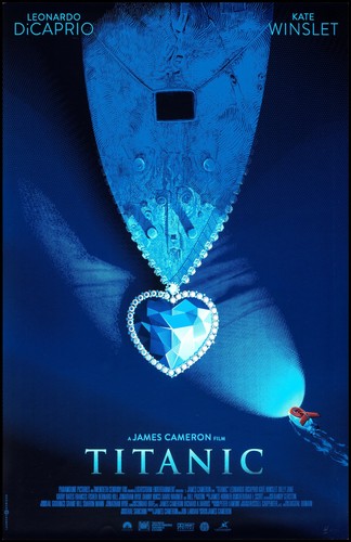 Poster titanic cuore - titanic,