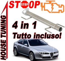 Rimozione FAP DPF EGR Downpipe Centralina Alfa 159 1.9 120 150 cv 2.4 Multijet 