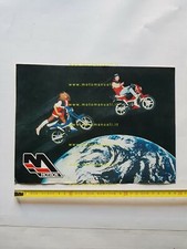 Motron 50 GTO Liquid Cooled 1985 tubone depliant ITALIANO originale  brochure