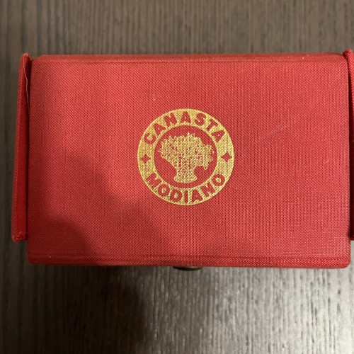 Carte gioco canasta modiano - carte,
