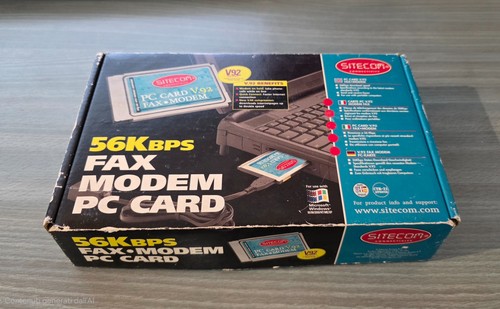 Sitecom 56k pcmcia - sitecom, fax
