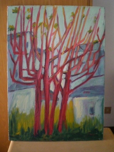 Quadro olio tela 50x70 - su,