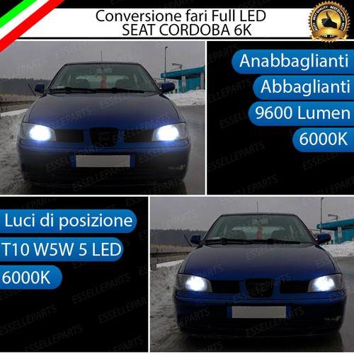 Conversione fari full led seat - fari,