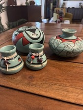 Set di quattro ceramiche dei