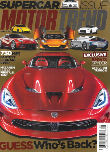 Motor trend auto magazine srt - auto,