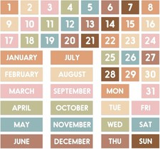 Confezione 50 Calendario Frigo