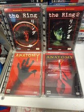 LOTTO ANATOMY SPECIAL EDITION THE RING 1 2 HORROR JEWELL 4 DVD