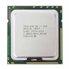 Processore Intel Core i7-960 CPU quad-core 3,2 GHz 8 MB LGA 1366 SLBEU