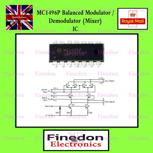 Mc1496p modulatore mixer - mc1496p,