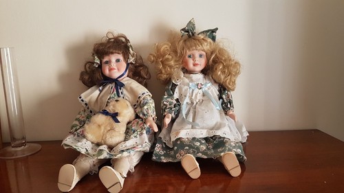 Bambole porcellana vintage - porcellana,