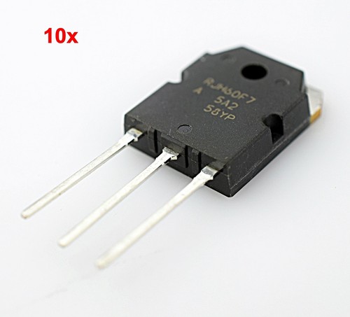 10x rjh60f7 igbt - slot, 600v