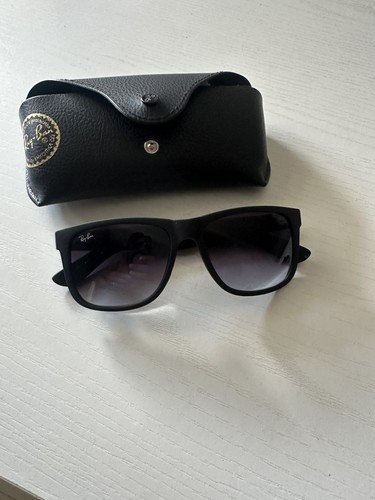 Ray ban justin black matte - black,