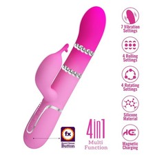 Vibratore Rabbit donna doppia