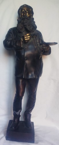 Scultura bronzo ernesr - di,