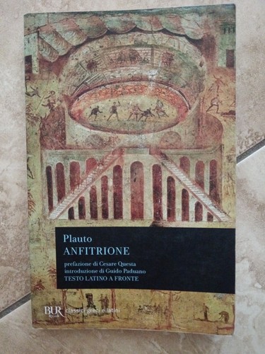 Anfitrione plauto questa - anfitrione,, c.