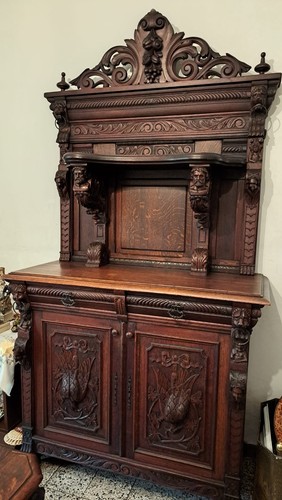 Antica credenza fine 800 in - credenza,