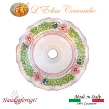 VIETRI CHANDELIER IN KÜNSTLERISCHER KERAMIK, DIE VON HAND MIT BLUMEN BLUMEN VERZ