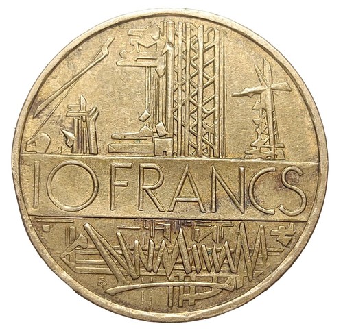 Moneta franchi francia 1984 - 10,