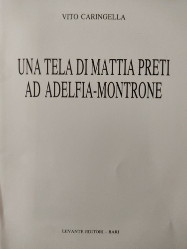 Caringella una tela mattia - caringella, di
