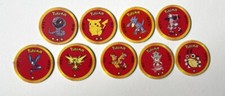 POKEMON 1999 ORIGINAL Pogs