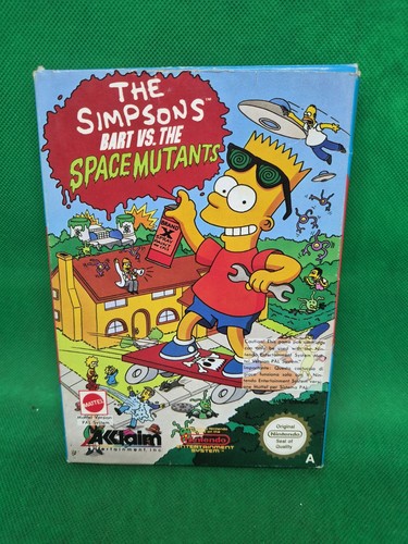 Nintendo nes the - the, simpsons