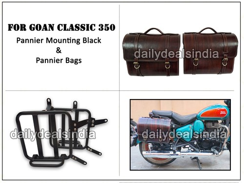 Borse pannier vero cuoio - pannier,
