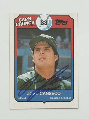 Jose canseco 1989 topps - jose,