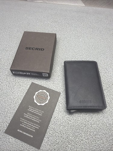 Secrid slimwallet vintage nero - secrid,