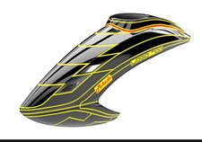 Mikado Canopy LOGO 700, nero/giallo fluo, parte # 05145