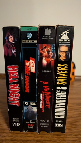 Vhs horror movie lot shivers - movie,