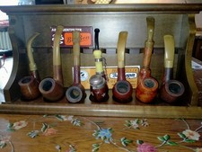 Porta Pipe In Legno Completo