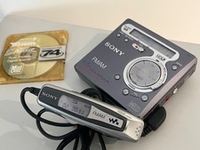 Sony MZ-G750 Radio FM/AM Mini Lettore/Registratore Walkman. C/L