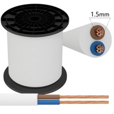 Cavo elettrico H05VV-F 2 x 1,5