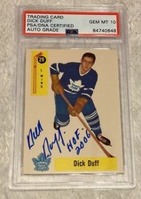 DICK DUFF SIGNED 1993 PRO SET