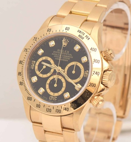 Rolex daytona invertito - 6, oro