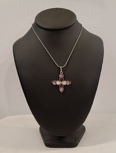 Collana vintage croce - vintage,, in