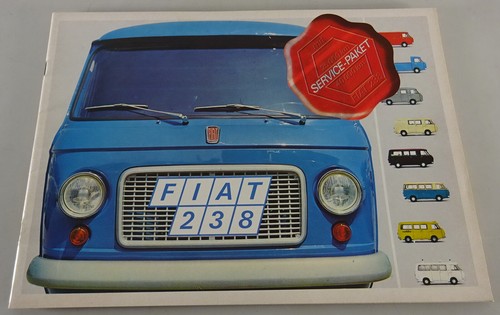 Prospetto fiat 238 - fiat, come